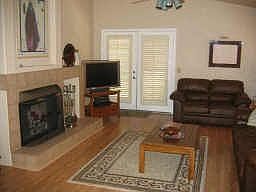 Great Room with French Doors and Shutters