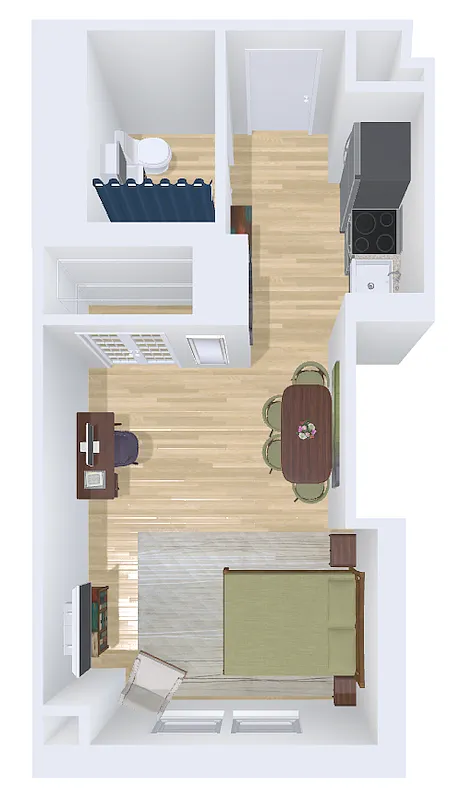 Floor plan studio 6