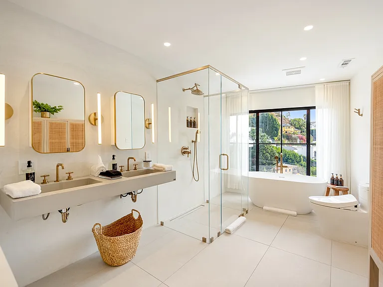 Indulge in a spa-like retreat.