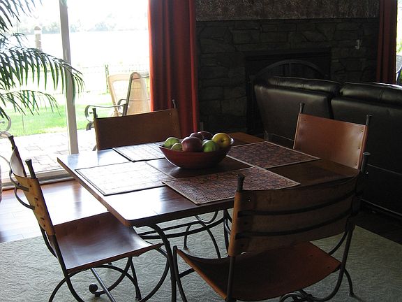 dining in living room