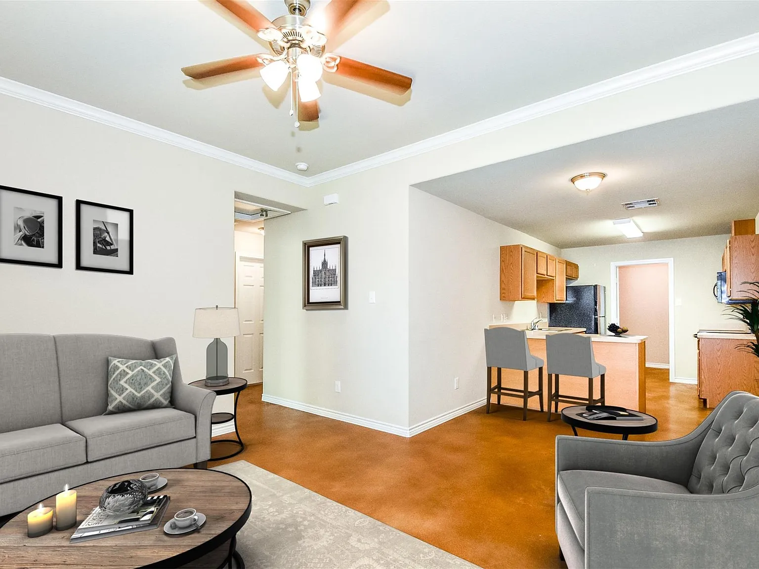 2 bed, 2.0 bath, 886 sqft, $1,200 — Photo 2
