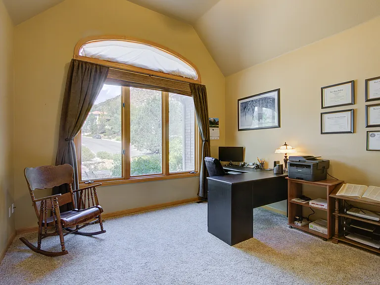 Office or second bedroom on main floor.