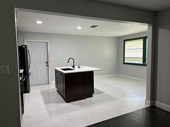 Kitchen and dining area