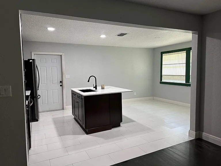 Kitchen and dining area
