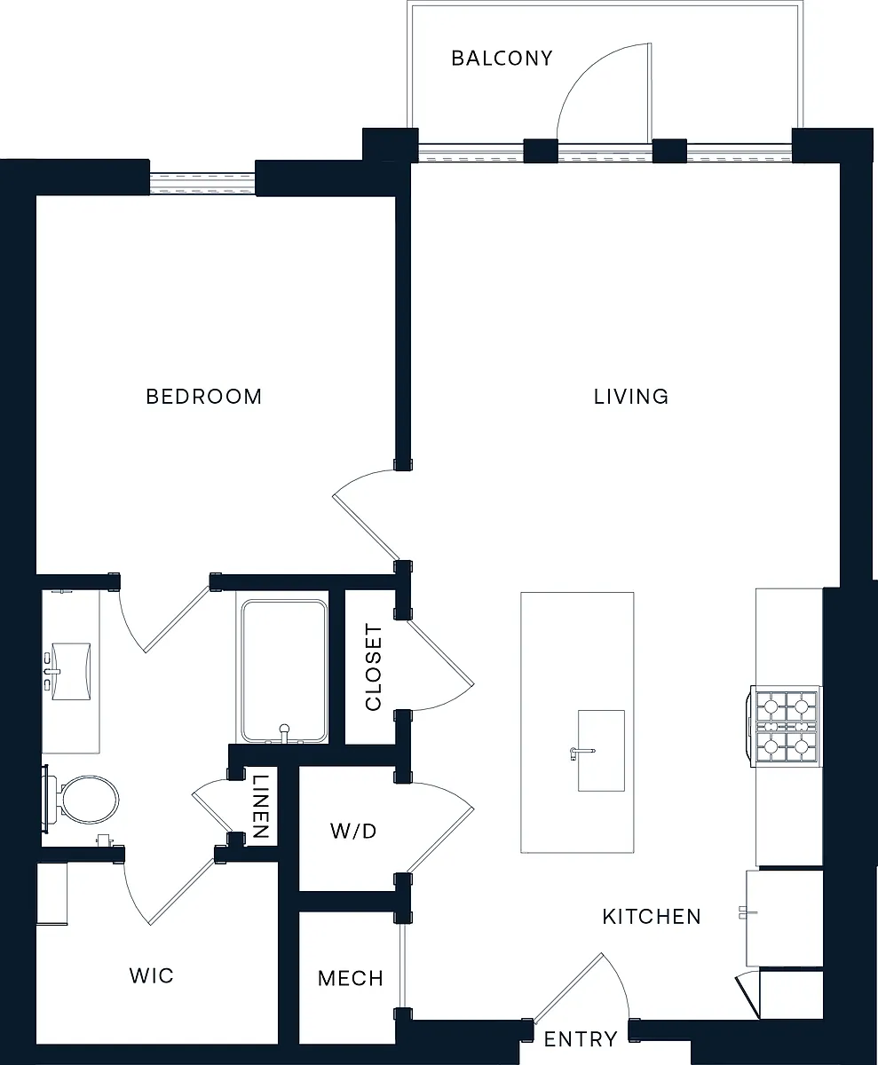 Floor plan A1F