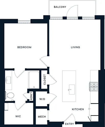 Floor plan A1F
