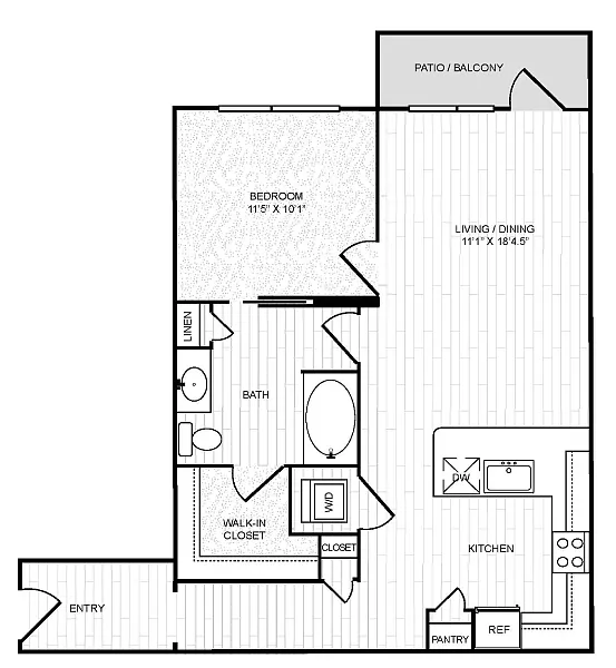 Floor plan A13