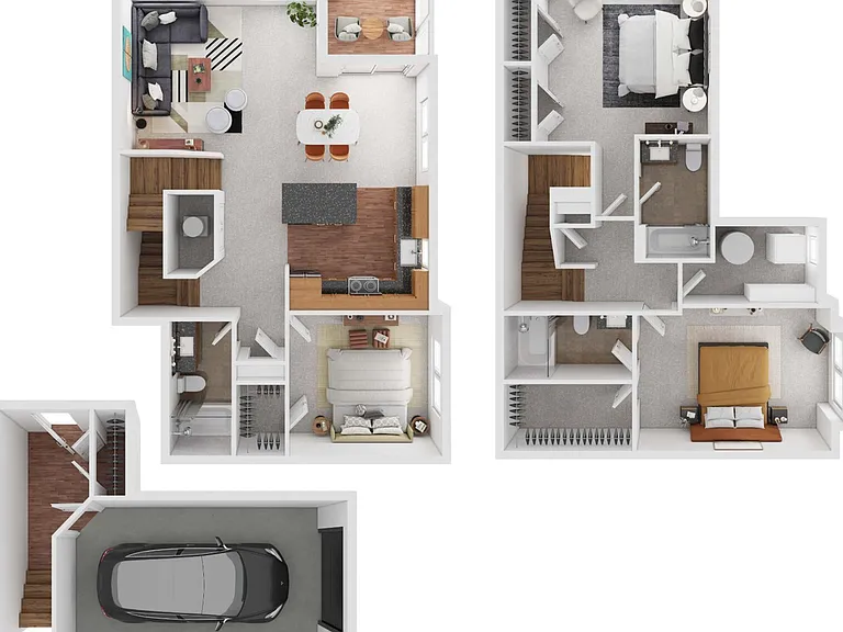 3 bedroom 3 bath w/garage 3 bedroom 3 bath w/garage