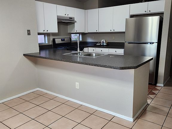 Kitchen from breakfast/dining area