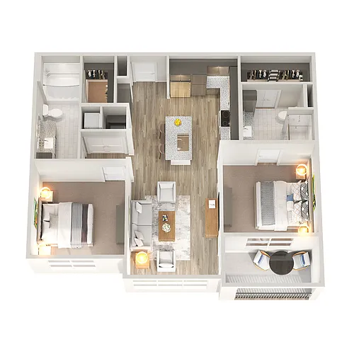 Floor plan B1