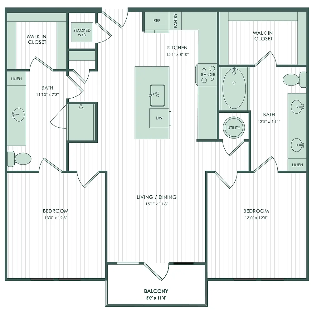 Floor plan B2
