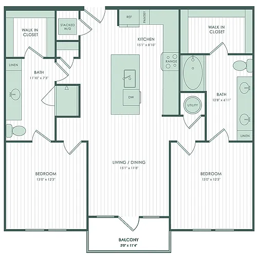Floor plan B2