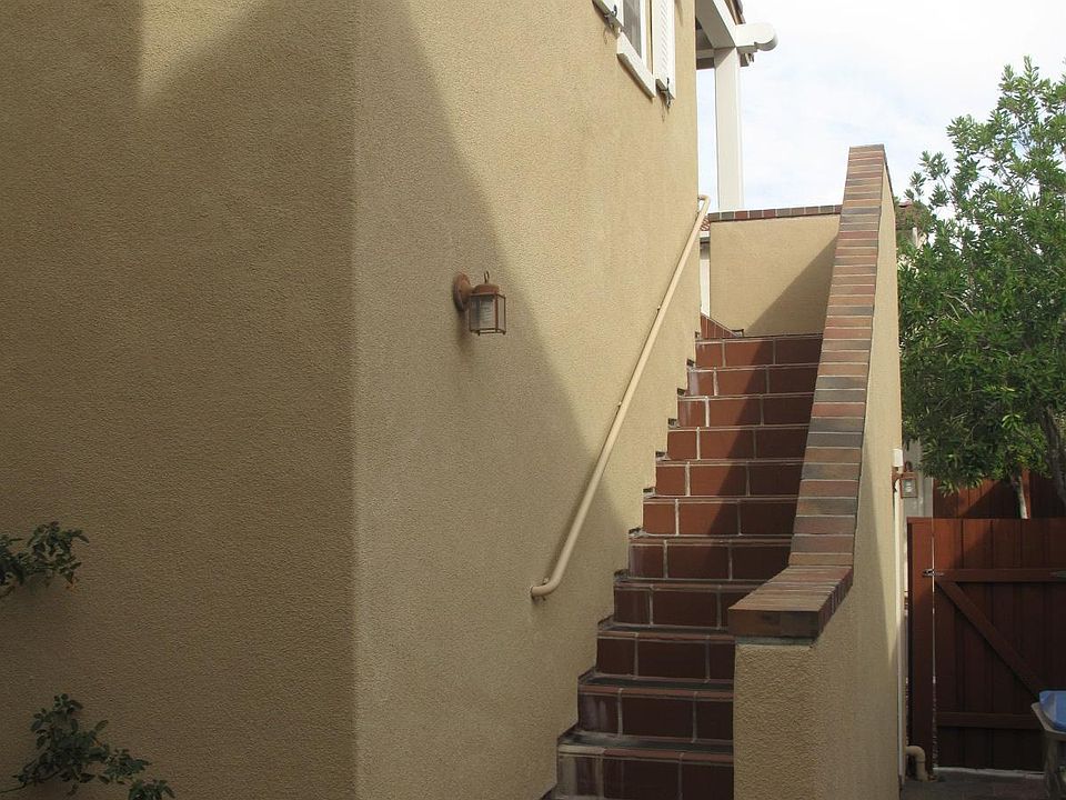Stairs to cottage