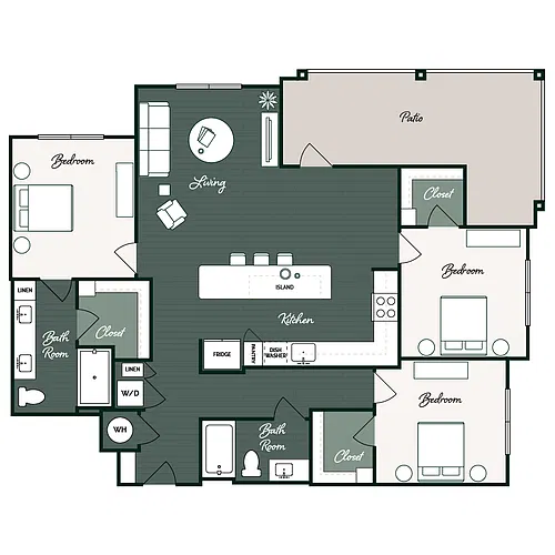 Floor plan C1
