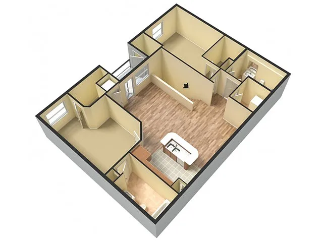 Floor plan 2 Premier Terrace