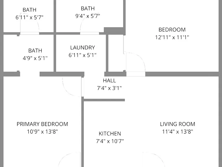 1622 Palm St - 2 Bedroom 2 Bath Fully Renovated: Move In Available Now | July 1st, 2026 Units Ava... — Photo 11