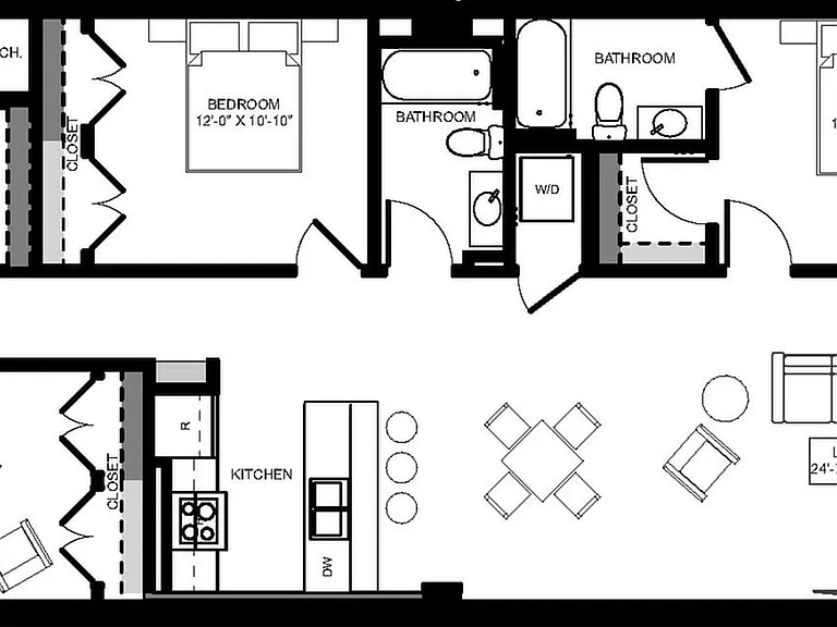 2 Bedroom - Unit 1001