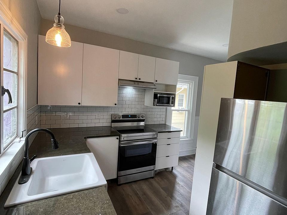 Kitchen with new appliances