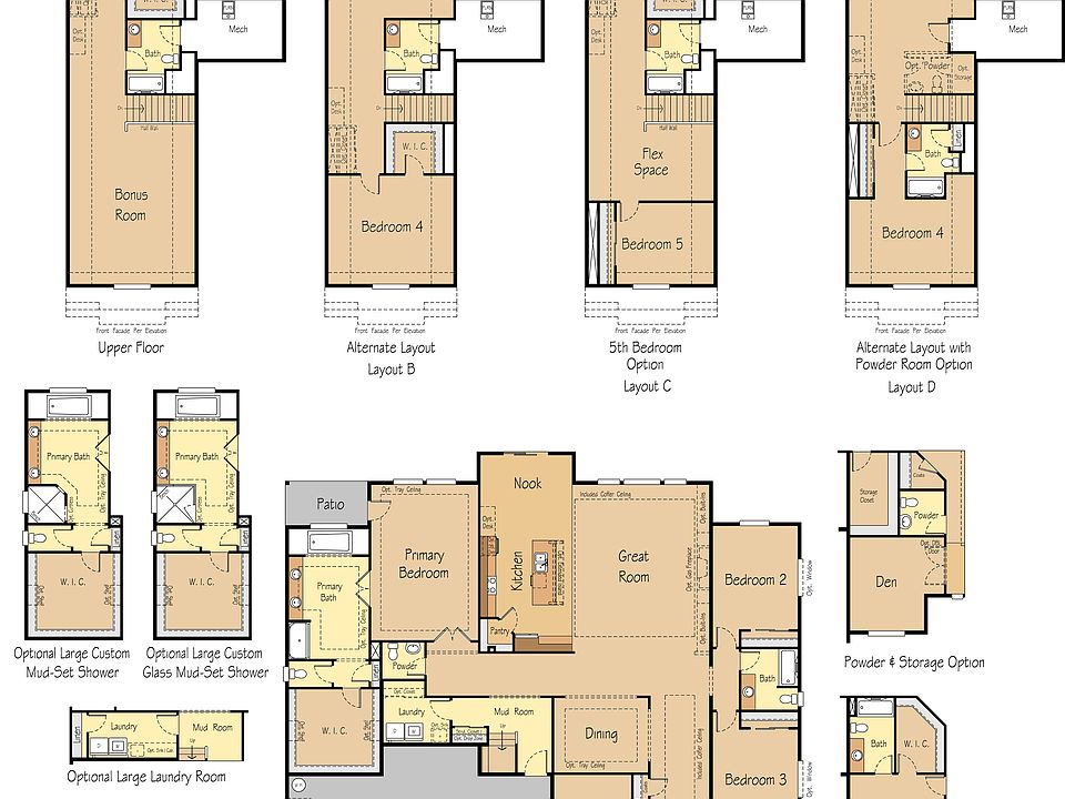 El Dorado E Plan, The Reserve at Seven Wells, Ridgefield, WA 98642