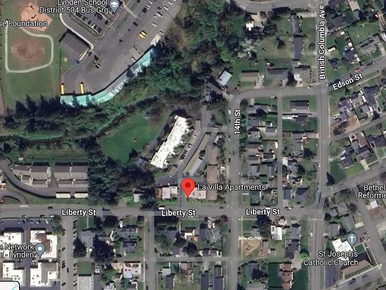 Map View of La Villa Apartments