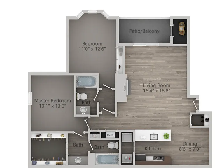 Barrington Place Apartments — Photo 19