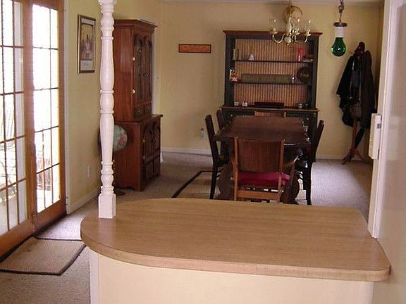 Dining room through breakfast bar