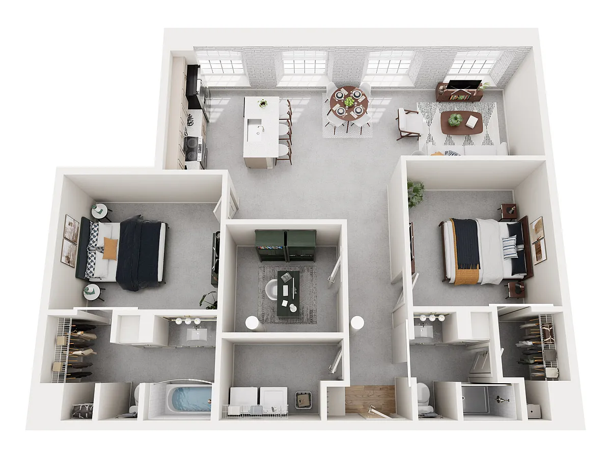Floor plan 2B