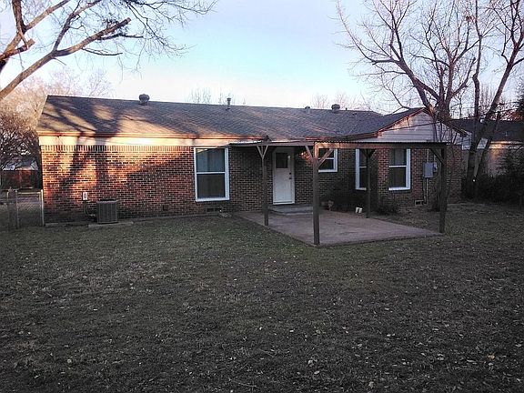Back side of house