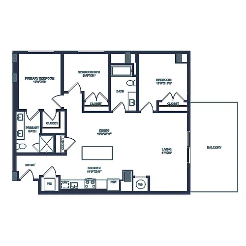 Floor plan C3