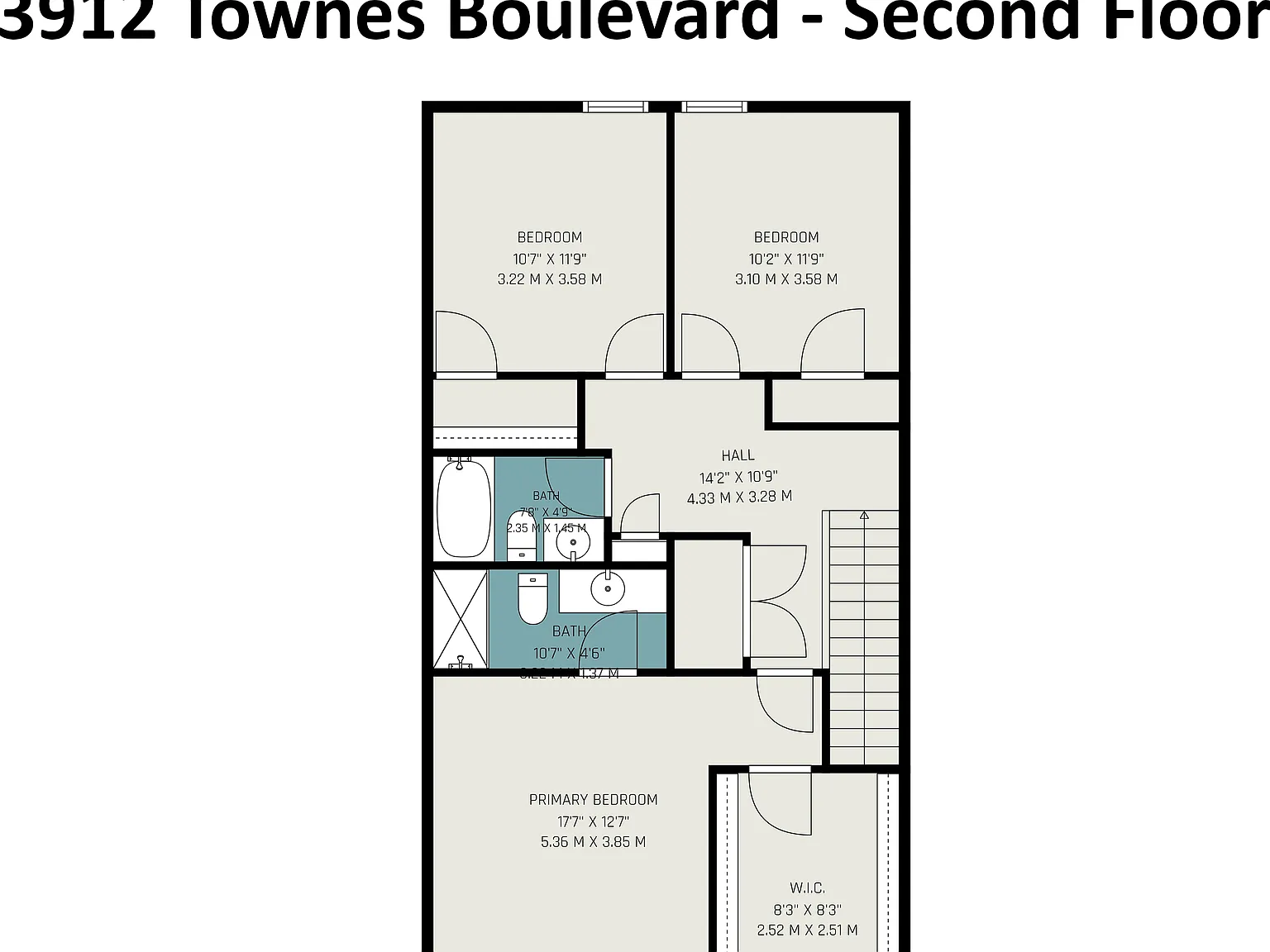 3 bed, 2.5 bath, 1616 sqft, $1,695 — Photo 4