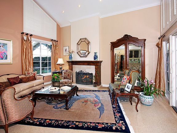 Formal Living Room w/ Fireplace