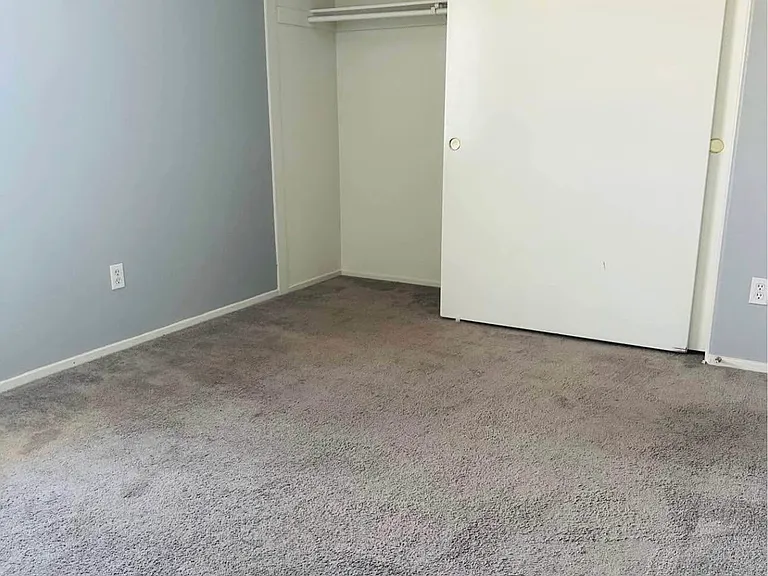 Wall to wall closet, plenty of storage