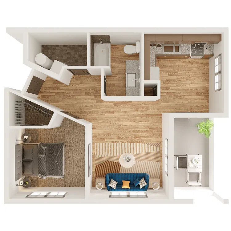 Floor plan LAS