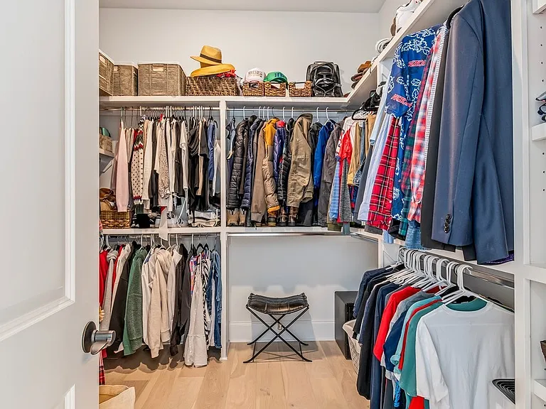 Primary Bedroom walk-in-closet