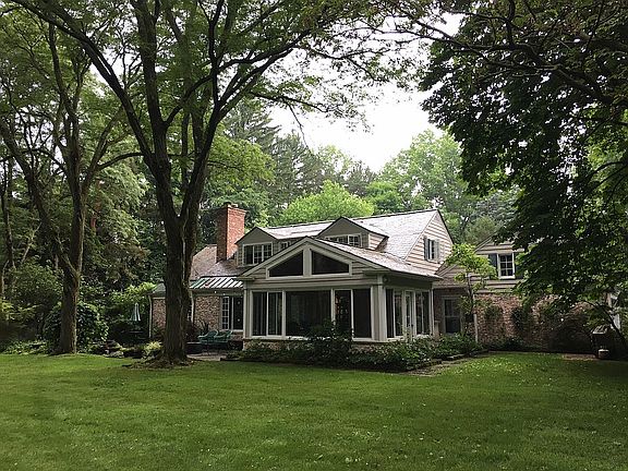 Back yard and sunporch