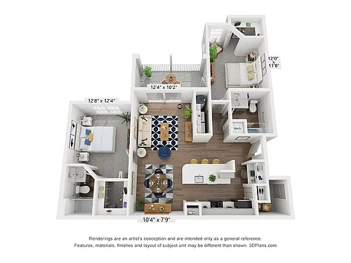 Floor plan B2R