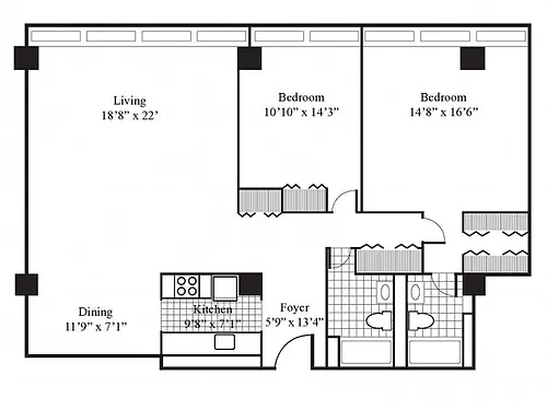 Floor plan Majestic