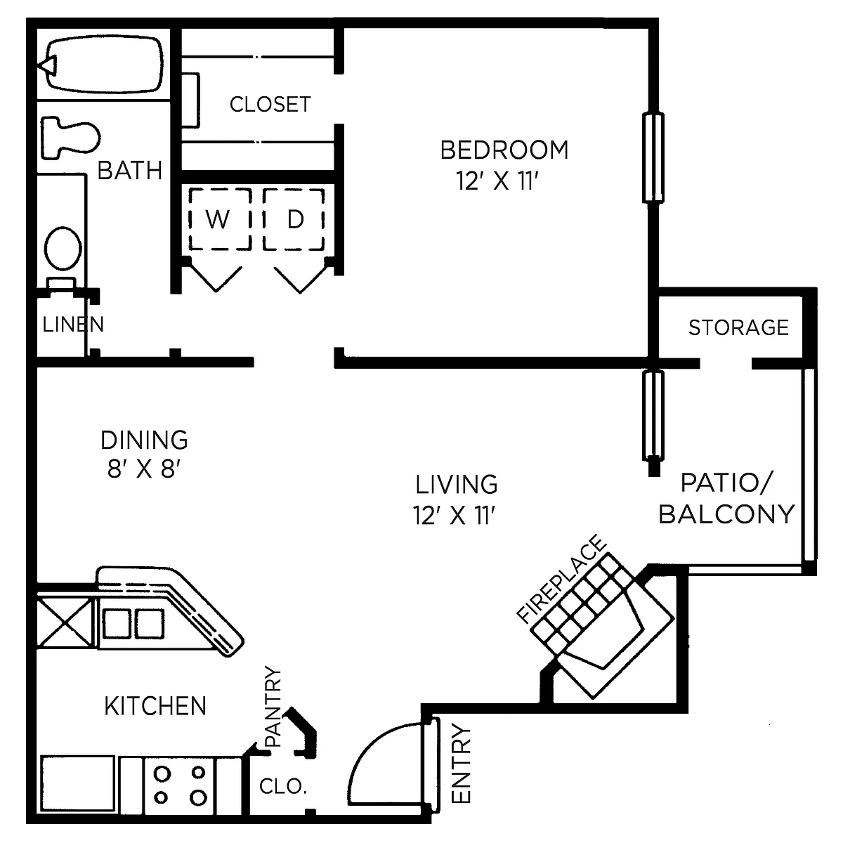 Floor plan Catalina