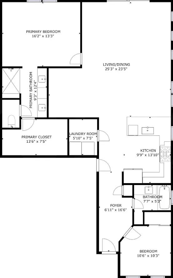 2 bed, 2.0 bath, 1459 sqft, $1,799 — Photo 2