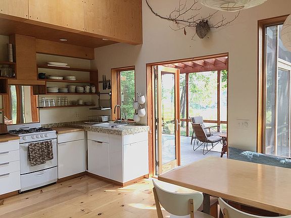 Kitchen to screen porch