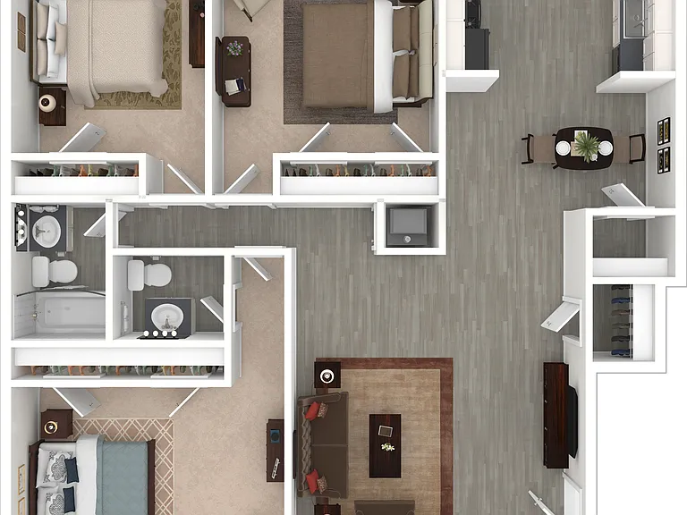 3 Bedroom, 1.5 Bathroom 3 Bedroom, 1.5 Bathroom