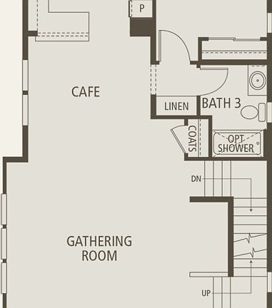 Second Floor 3 br / 3 ba