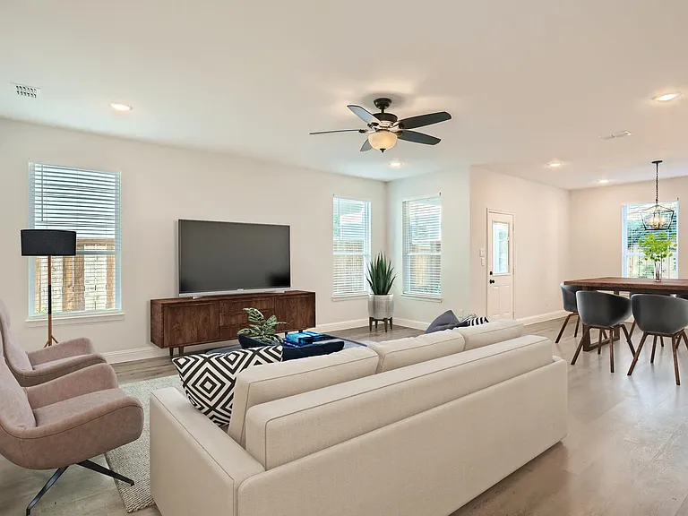 Optionally furnished common areas! Common areas can come beautifully furnished by our in-house design team for an additional fee.