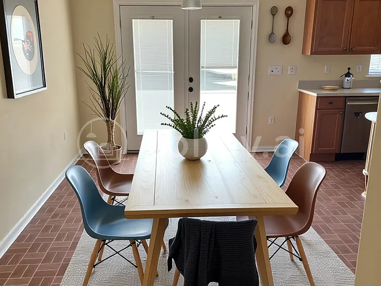 Staged Dining Room