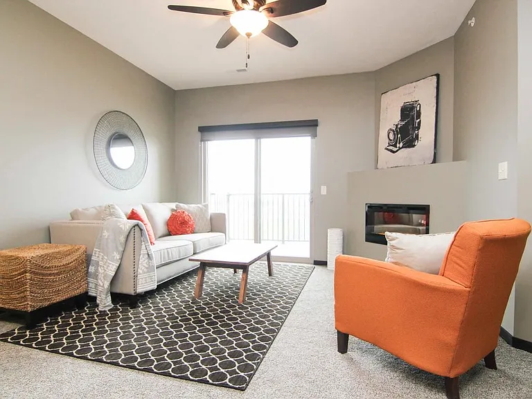 Light-filled living areas create a bright and welcoming atmosphere.