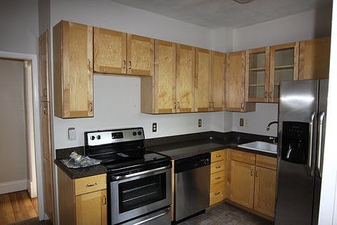 Newly remodeled kitchen with new appliances