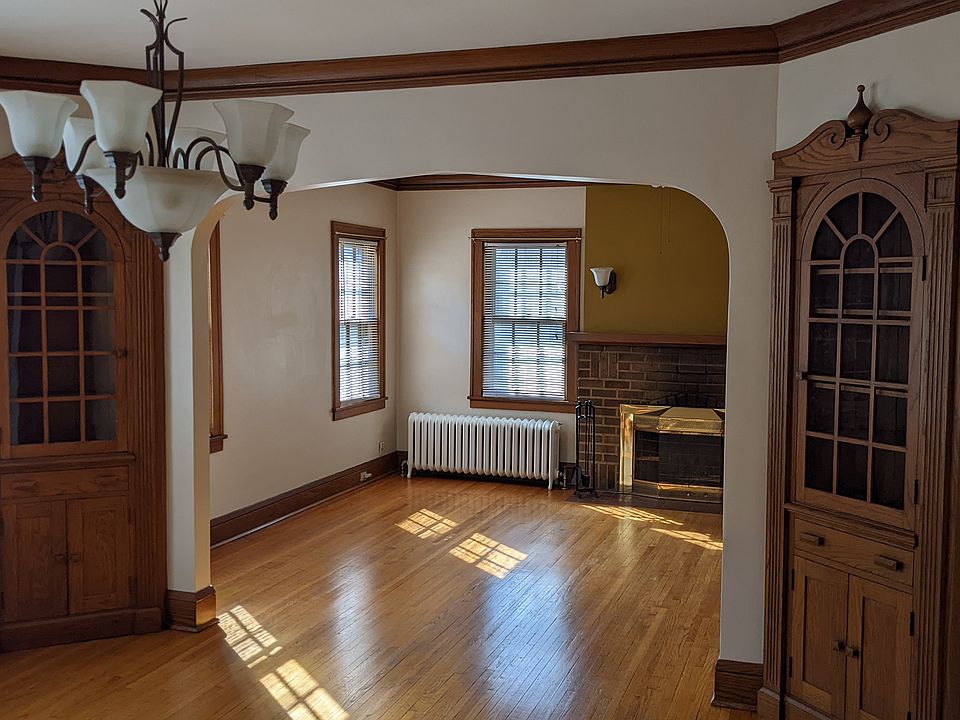 Dining room with built ins