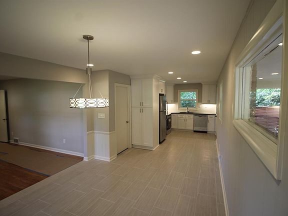 Renovated kitchen and dining room