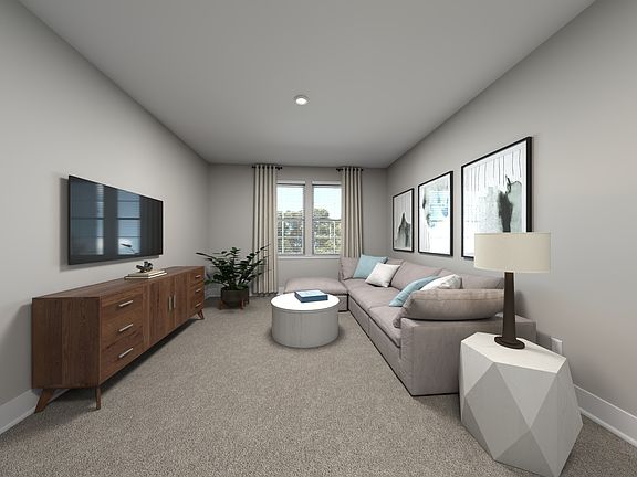 Loft in the Adams floorplan at Meritage Homes.