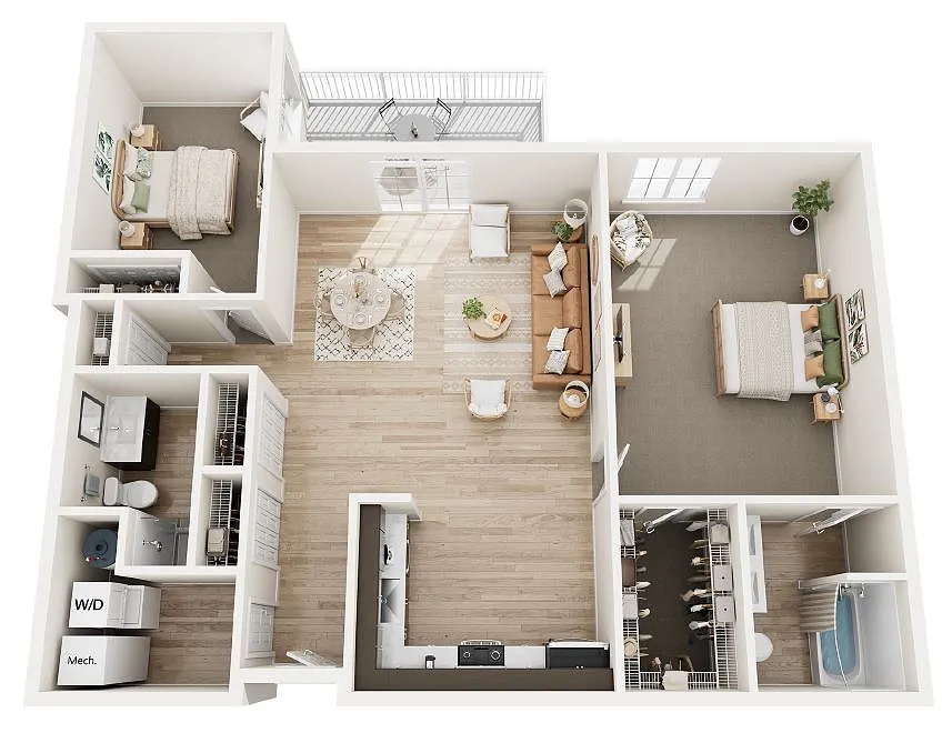 Floor plan 2H